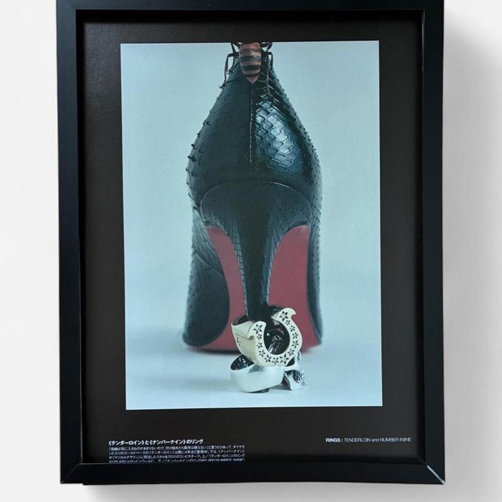 TENDERLOIN & NUMBER NINE ring Photo print cutout framed poster 9x11